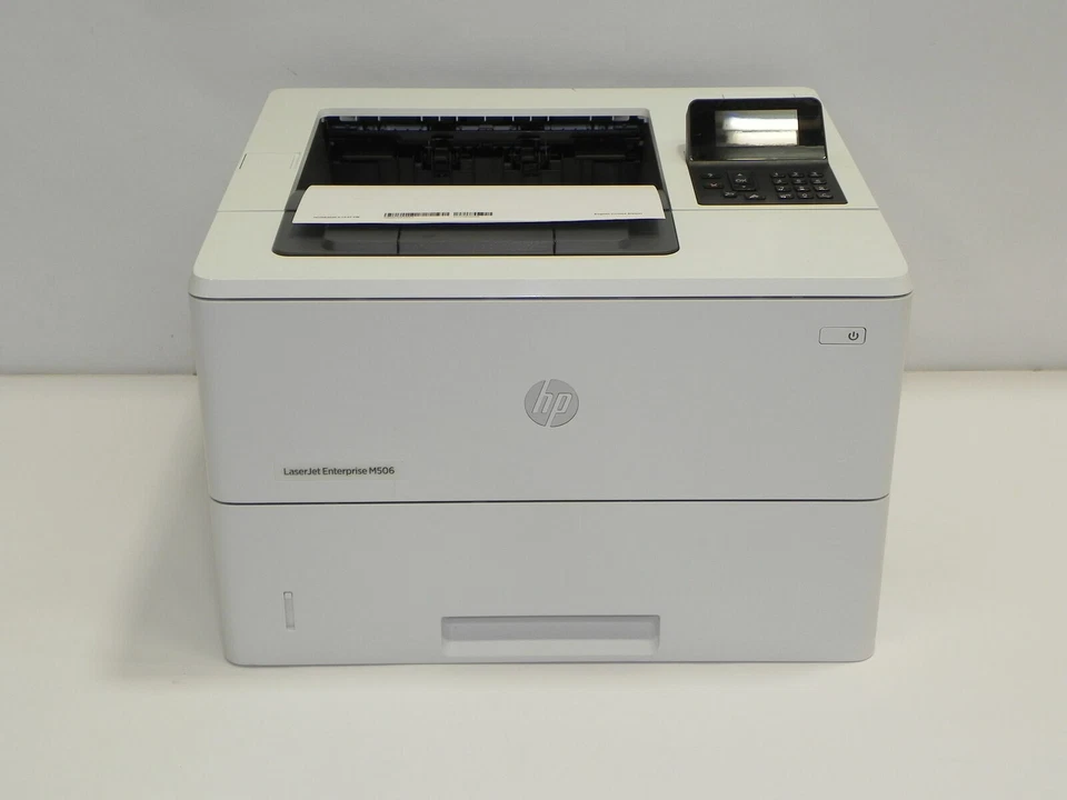 HP LaserJet Enterprise M506n Printer USB Network Mono 4.3" LCD Tray 512MB F2A68A - Image 3 of 4