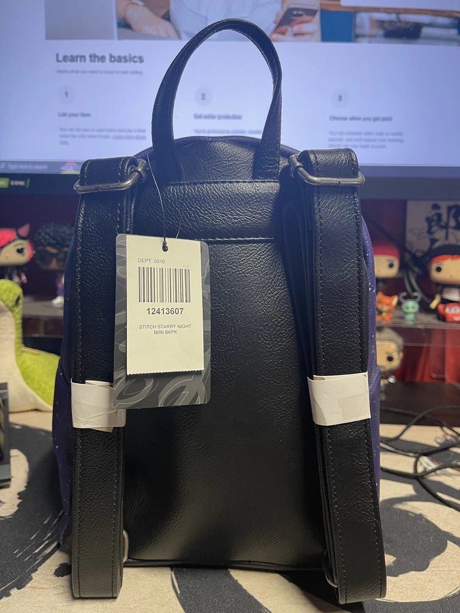 Stitch starry night loungefly backpack sale
