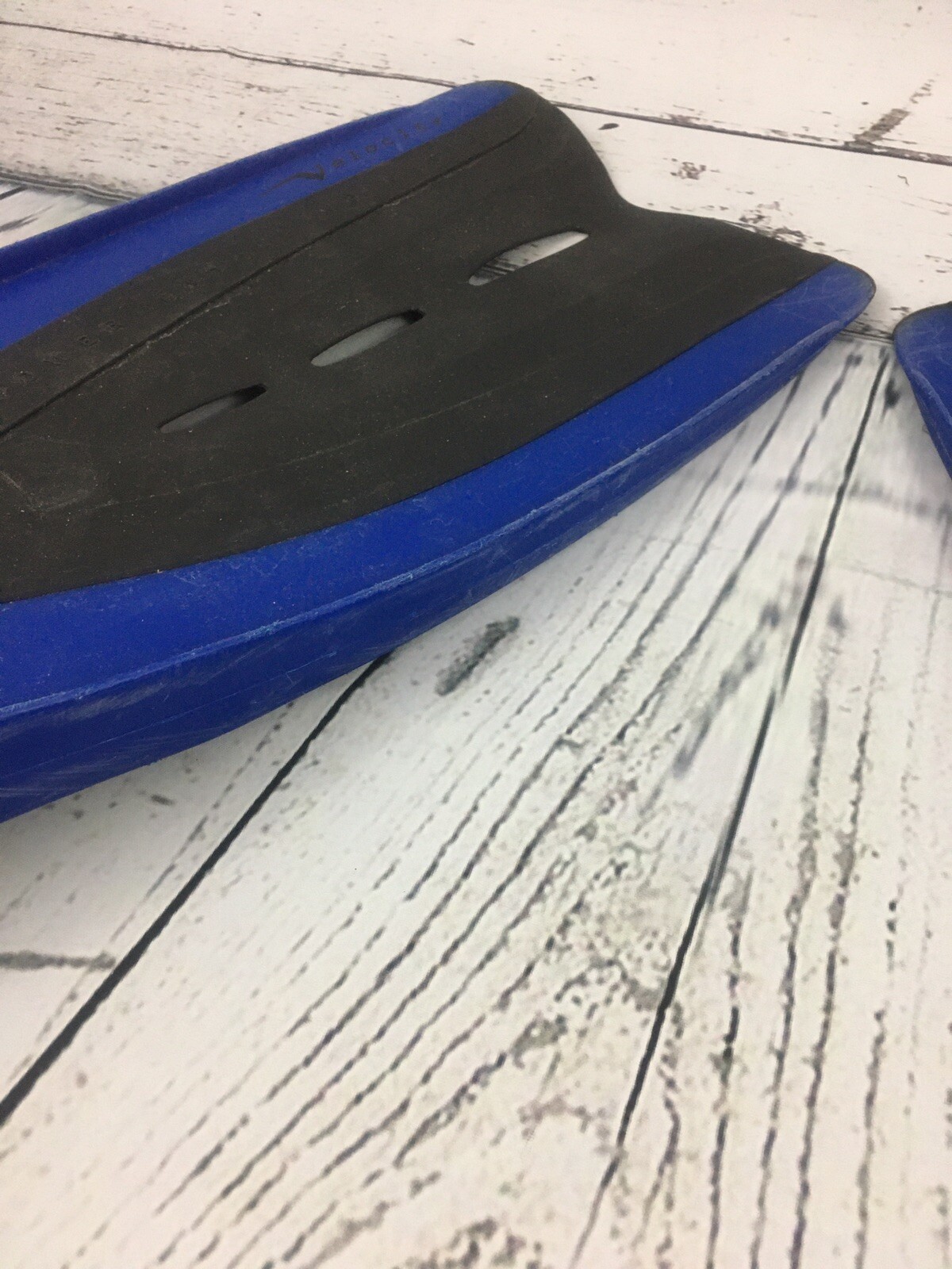 Aeris Velocity Full Foot Blue Scuba Diving Snorkeling Swimming LXL Swim Fins eBay