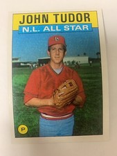 1986 Topps NL All Stars John Tutor St Louis Cardinals