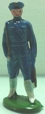 BARCLAY TOY SOLDIERS HOLLOW CAST LEAD 2B7 U.S. MARINE OFFICER 99 
