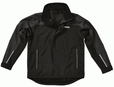 Dewalt Storm Lightweight Waterproof Jacket Concealed Hood Authorised Dealer