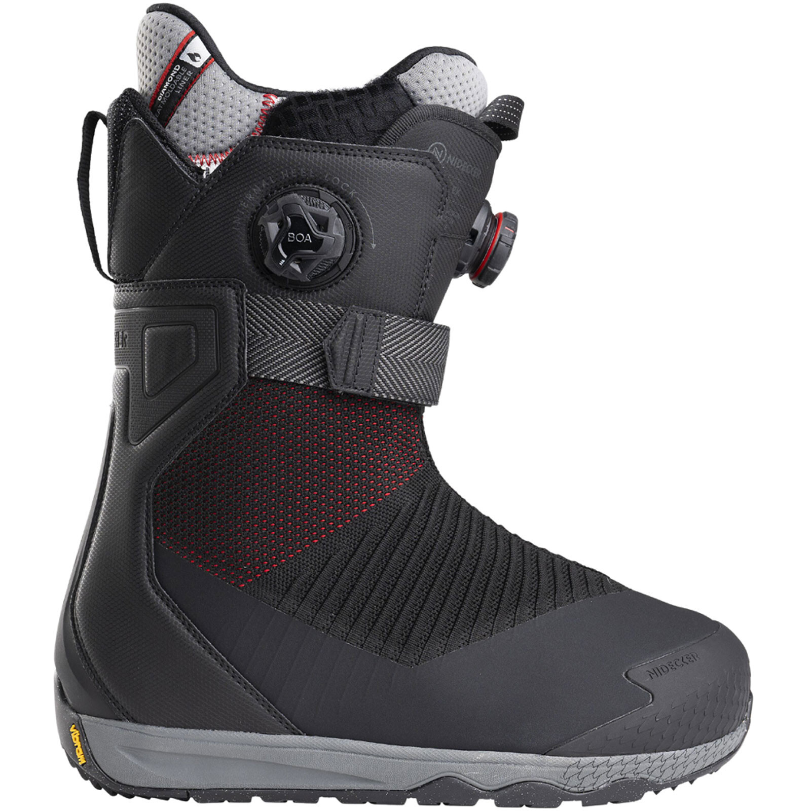 Nidecker Index BOA Herren Snowboard-Boots Snowboardschuhe Stiefel NEU