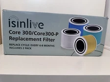 Isinlive Air Filter 300/Core300P Replacement Filters (2)