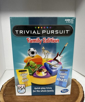 Trivial Pursuit Family Edition 2013 Hasbro Gaming Brand New SEALED Made In USA