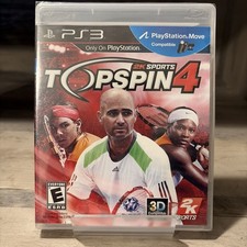 New Top Spin 4 2K Sports (Sony PlayStation 3, PS3, 2011) Sealed