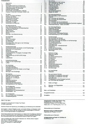 Renault Megane I/ Megane Scenic Coupe (96-03) Reparaturanleitung Bucheli Verlag - Bild 5 von 5