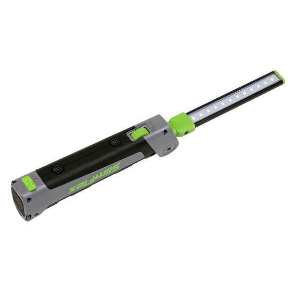 Sealey Wiederaufladbar Slim Faltbar Inspektion Licht 4W & 1W Smd Led Lithium-Ion-image