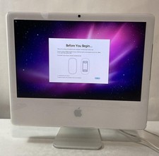Apple iMac 20" A1174 Core Duo 2GHz 2GB 232GB Snow Leopard Tested Booting Retro