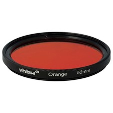 Universal Farbfilter für Kamera Objektive mit 52mm Filtergewinde - Orange