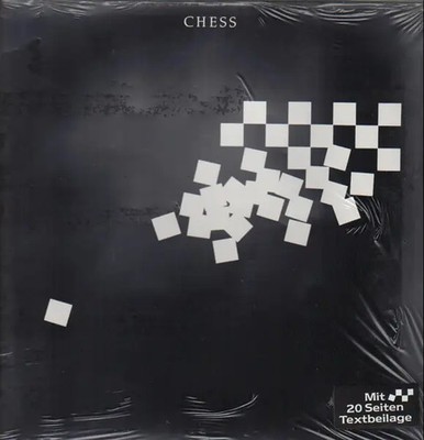 2xLP Benny Andersson, Tim Rice, Björn Ulvaeus Chess BOOKLET NEAR MINT RCA