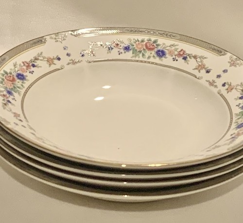 4 Ensaladeras de cereales para sopa Bridgehampton de 8" porcelana fina 985705 B - Imagen 4 de 4