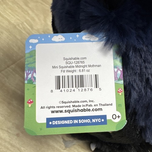 Squishable / Mini Midnight Mothman Plush - Picture 8 of 8