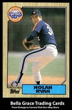 1987 Topps Nolan Ryan #757 Houston Astros MLB Baseball 