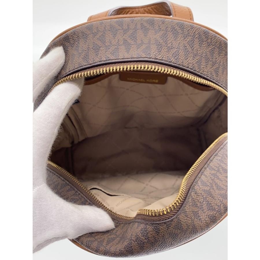Michael Kors Backpack Brown Allover Pattern 35F8G… - image 6