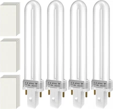 TINDTOP 9W 21050 Bulbs & Replacement Glue Boards Kit for Dynatrap DT3009, Indoor