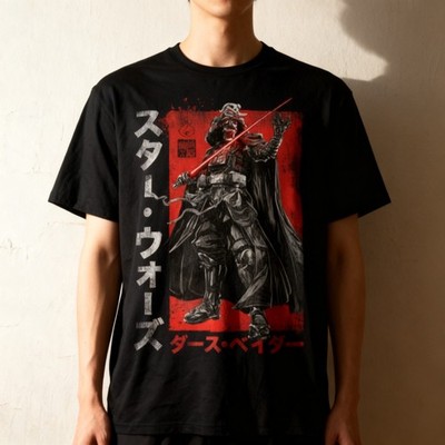Star Wars Visions Samurai Vader Reach T-Shirt
