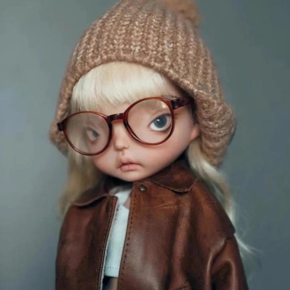 1/6 BJD Resin Ball Joint Nude Doll Fashionable Girl with Eyes Face Makeup Gift - Image 3 of 4