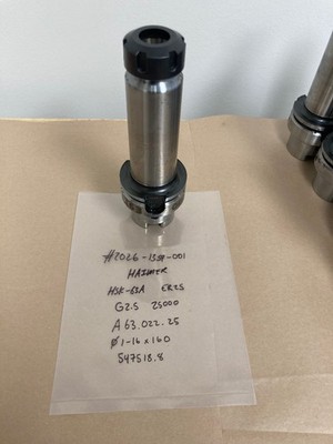 Haimer HSK-A63 Tool Holder ER25 Collet Chuck 160mm (A63.022.25)