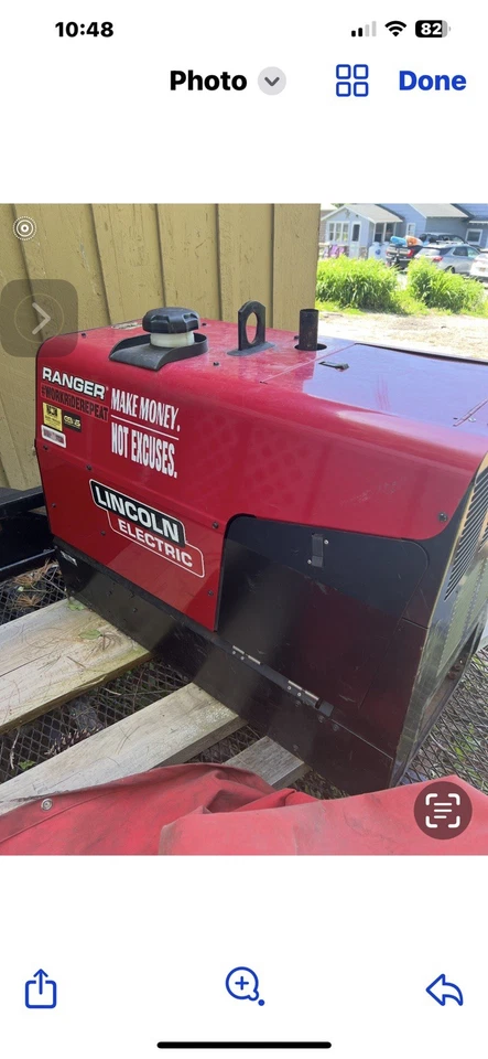 Soldador y generador Lincoln Ranger 250 GXT Foto 2 de 4