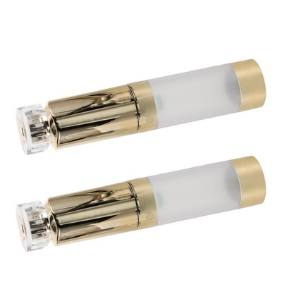 2 Pcs Massage Eye Cream Bottle Empty Refillable Cosmetic Pump Bottles