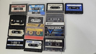 Commodore 64 C64 Kassettenspiele Konvolut [insgesamt 13]