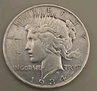 1934-S Peace Dollar $1 - San Francisco Mint