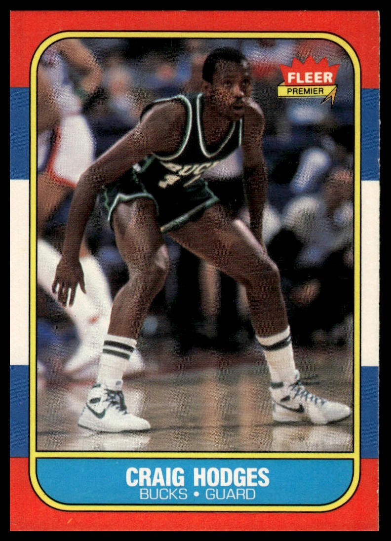 1986-87 Fleer #47 Craig Hodges