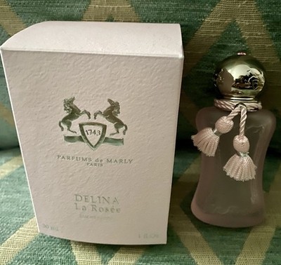 Delina La Rosee Parfums de Marly Leerer Flakon Sammler o. Deko Flacon Flasche 