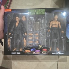NECA TMNT 1990 Shadow Warrriors Oroku Saki and Hamato Yoshi Action Figure Pack
