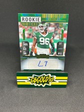 2024 Contenders Football Leonard Taylor III Rookie Ticket Green Auto RC