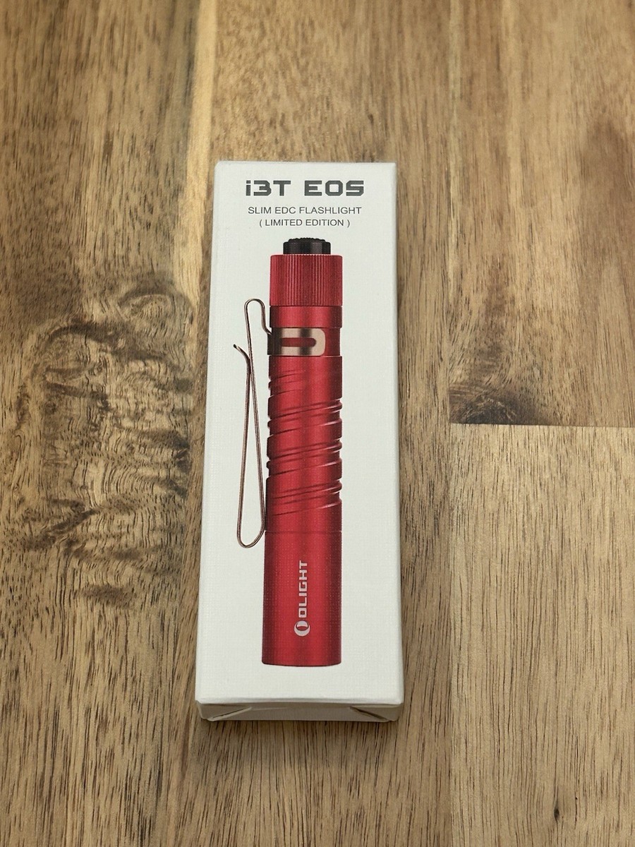 新品未使用 OLIGHT i3T EOS LIMITED EDITION レッド Olight i3T EOS Limited Edition (Red) | eBay