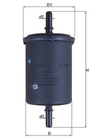 Mahle Kraftstofffilter U.A. FüR CitroËN, Dacia, Fiat, Lancia, Nissan, Opel