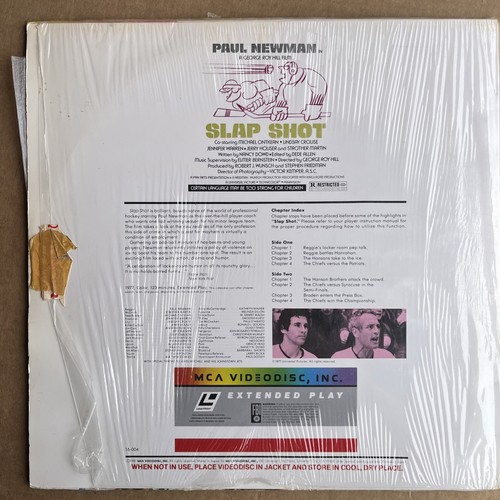 Slap Shot Laserdisc - Picture 2 of 2