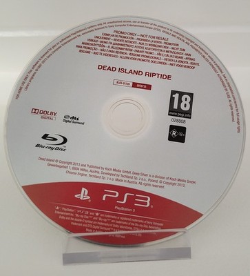 Dead Island Riptide PS3 Promo Version Disc not for Resale NFR Disc only