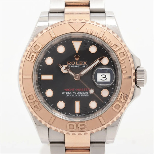 Rolex Yacht-Master 40 126621 PG×SS PG×SS AT Intense black dial
