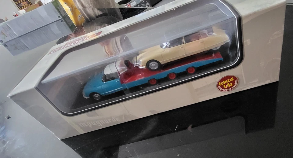 CITROEN DS 21 TISSIER PORTE VOITURE 1973 1/43éme IXO ALTAYA Neuf + fascicule - Photo 2/4