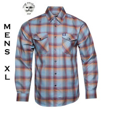 DIXXON FLANNEL x KILLSWITCH ENGAGE Flannel Shirt Collab - Men's XL