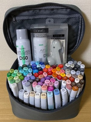 Copic Sketch Various Ink Markers 90 Color Set Anime Manga Art Marker Pen Used