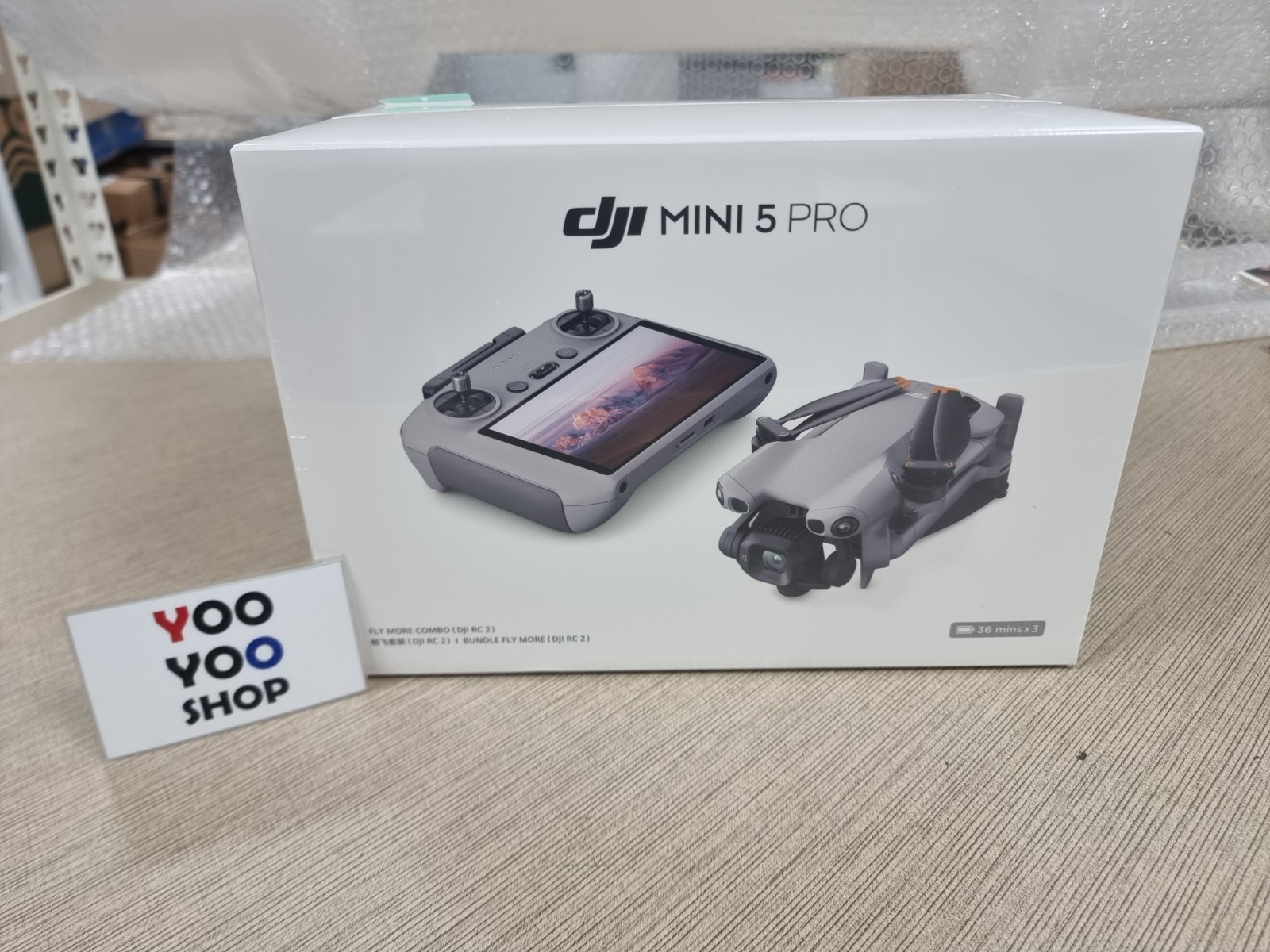 DJI Mini 5 Pro Fly More Combo [RC 2 + 3 Batteries] Camera Drone / US Duty Incl.