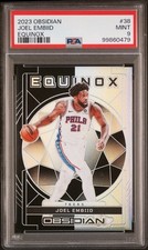 2023-24 Obsidian Basketball Joel Embiid Equinox White /99 PSA 9 SIXERS