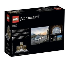 LEGO 21024 Architecture Louvre Museum Paris France Retired NEW SEALED Express