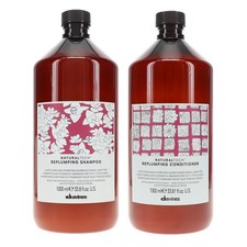 Davines NaturalTech Replumping Shampoo 33.8 oz  Conditioner 33.8 oz Combo Pack