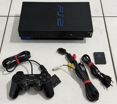 Sony Playstation 2 PS2 SCPH-50004 Fat Konsole inkl. Zubehörpaket