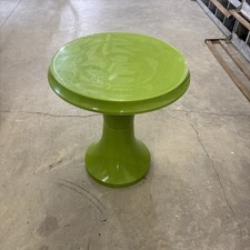 Retro Vintage Stool Table - Tam Tam GREEN Plastic MCM Retro Fun Color 🔥🔥🔥