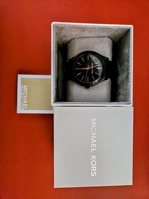 Michael Kors MK8507 Slim Runway Black Watch