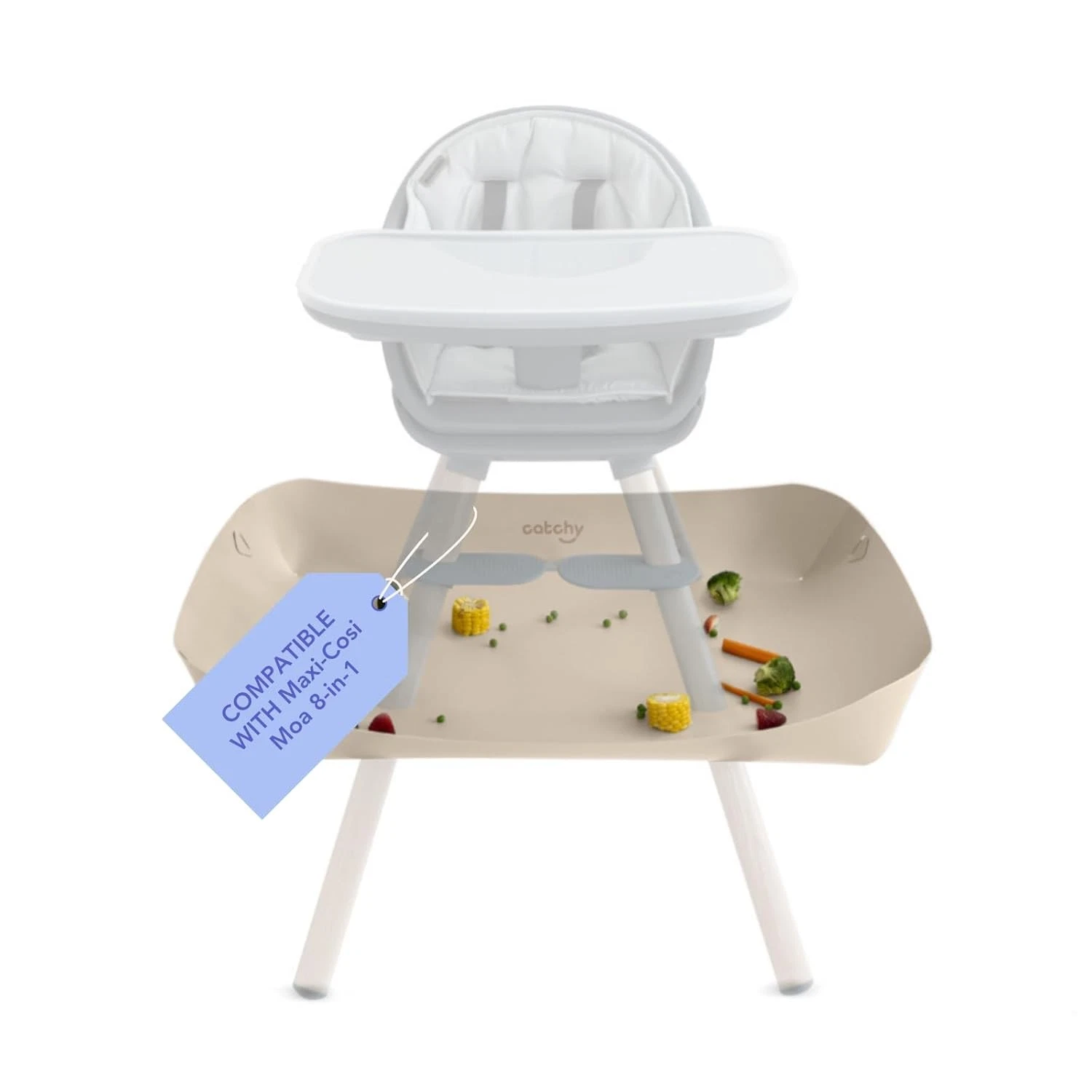 Catchy Food Catcher Grey Maxi-Cosi Moa 8-in-1 High Chair Accessory #R032
Opens in a new window or ta