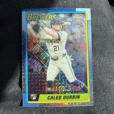 2025 Topps Update Series - 1990 Topps Chrome Silver Pack Caleb Durbin RC