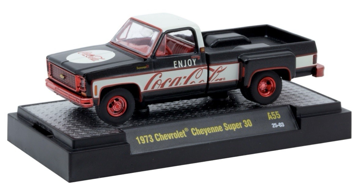M2 MACHINES CHASE 1973 CHEVY CHEYENNE SUPER 30 DUALLY SQUAREBODY