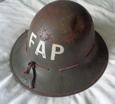 WW2 Helmet - FAP - (first aid Party ) - Home Front - Dated 1941